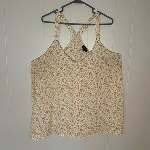 Floral tank top